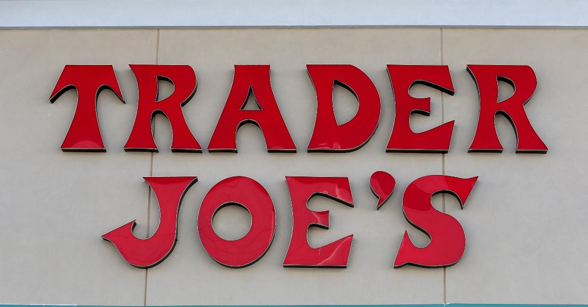 Trader Joe's sign. 