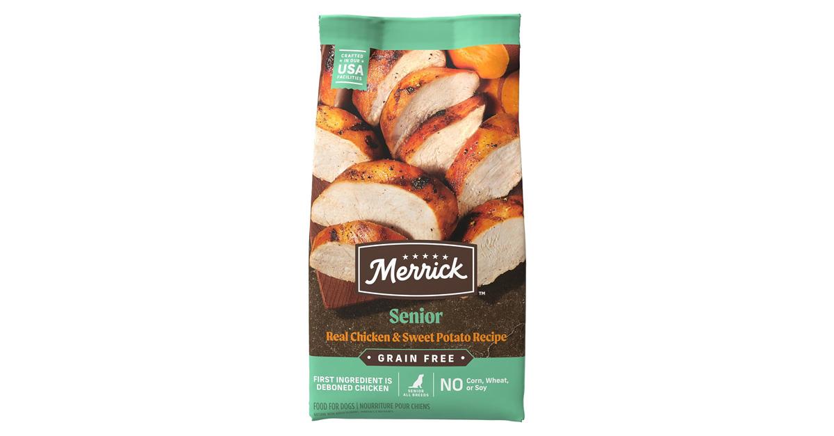 Merrick Premium Grain Free Dry Senior Dog Food