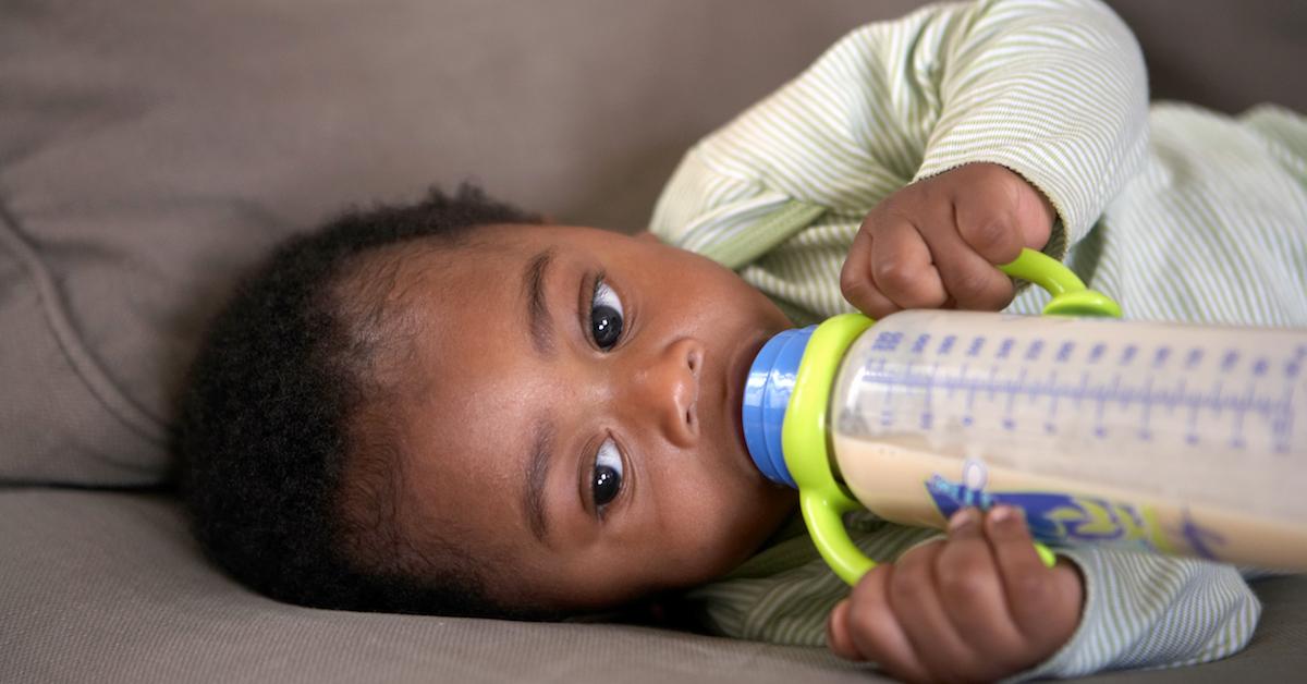 Baby drinking deals bottles