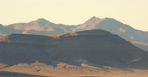 View of Yucca Mountain