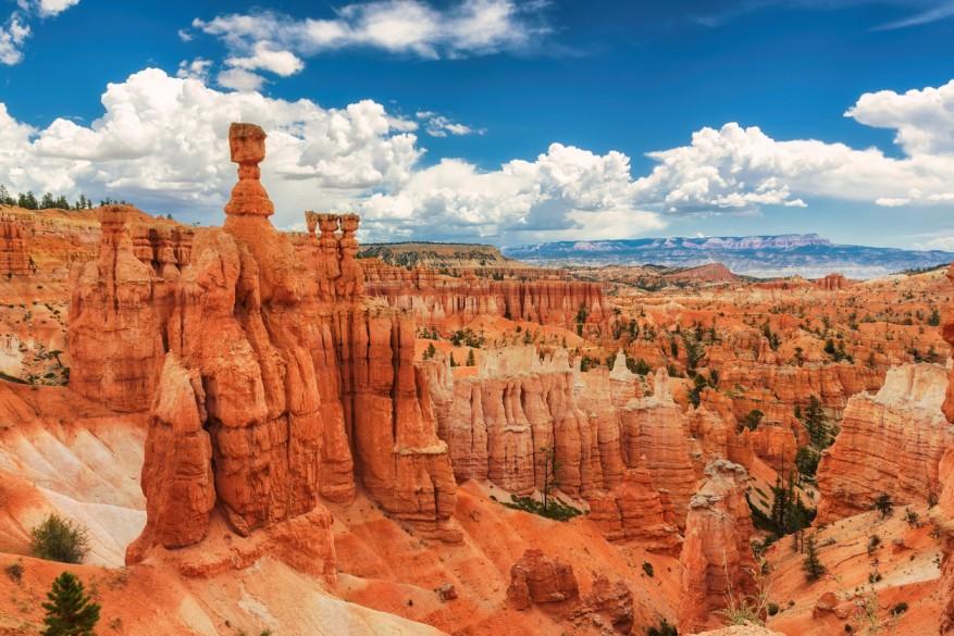 Bryce Canyon National Park is pictured during the summer season in Utah.