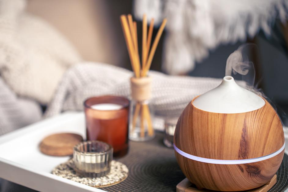 Diffuser on a table