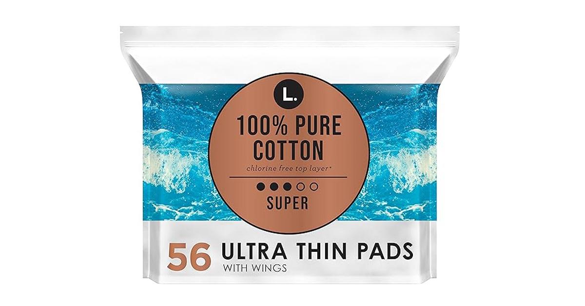 Package of L. Ultra Thin Pads — Super