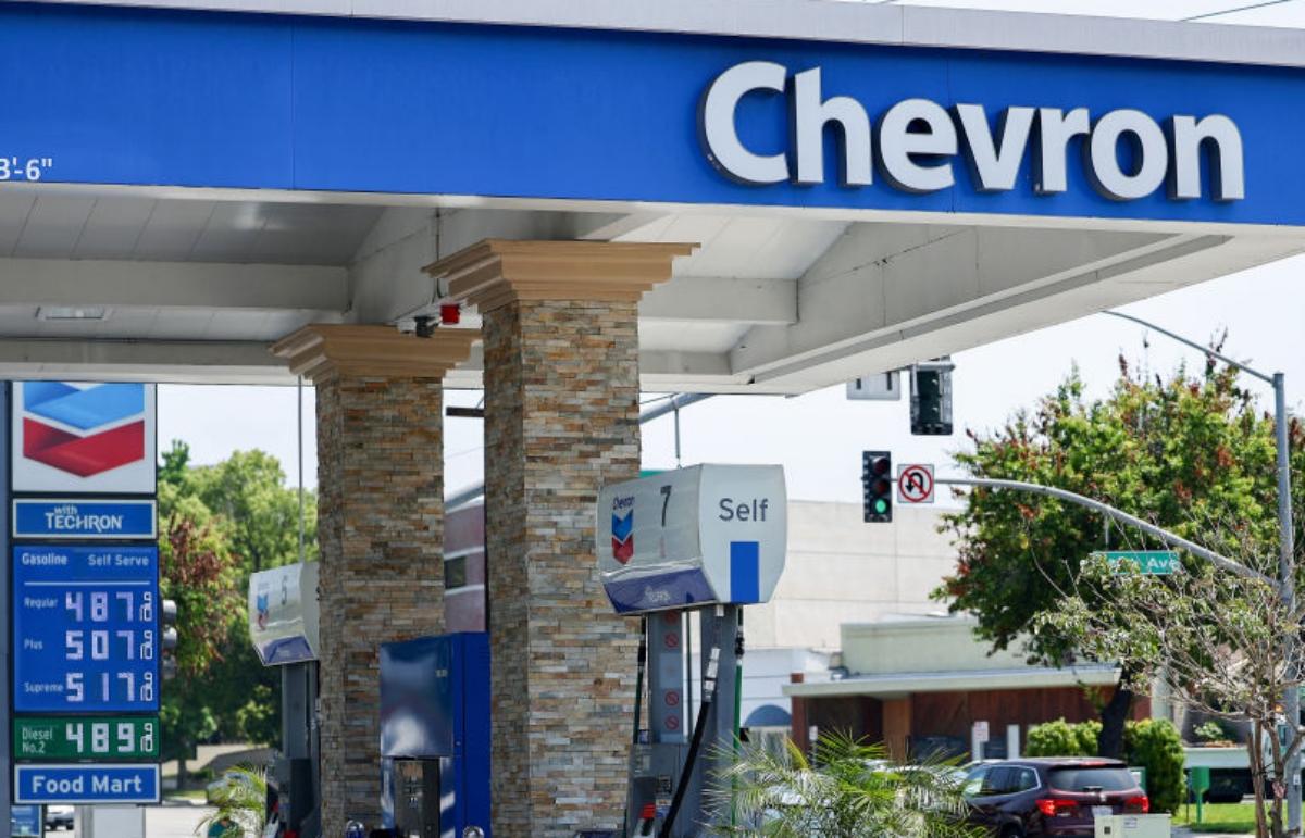 Chevron gas station 