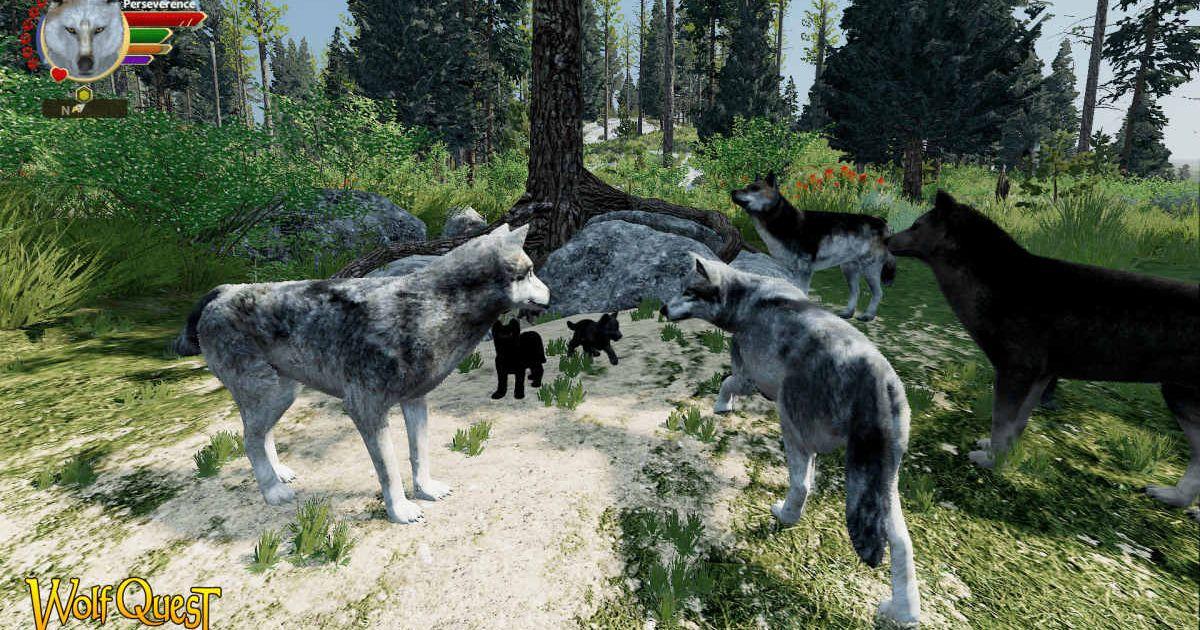WolfQuest gameplay (Cover Image Source: Eduweb Inc. | Dave Schaller)