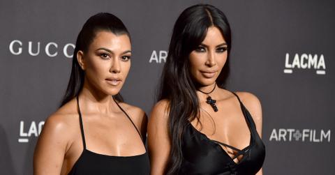 Kourtney and Kim Kardashian