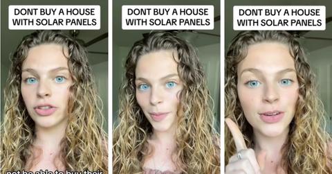 realtor says do not buy a house with solar panels