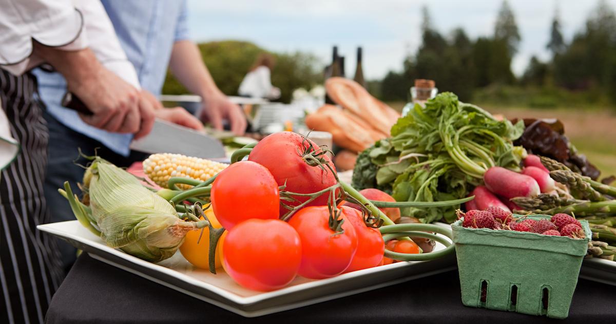 Fresh vegetables