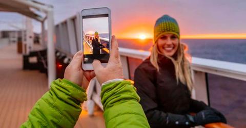 Travelers clicking selfie in Antarctica (Representative Cover Image Source: Getty Images | Andrew Peacock)