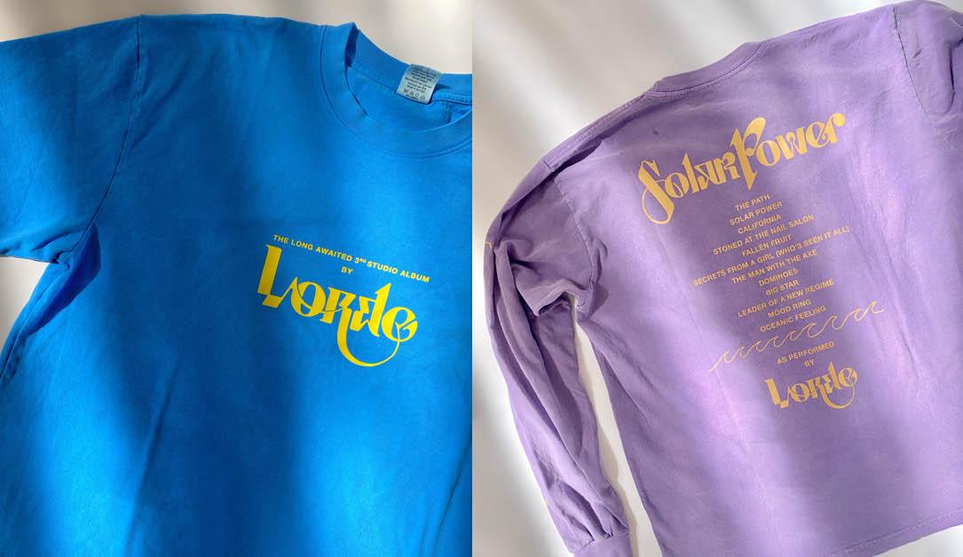 Lorde merch