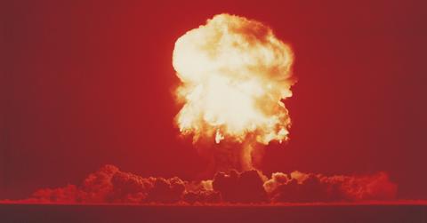 A nuclear explosion.