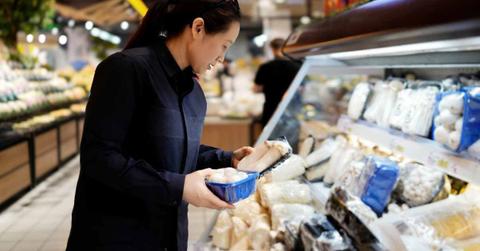 A woman is shopping for mushrooms at the supermarket. (Representative Image Source: Getty Images | 4045)