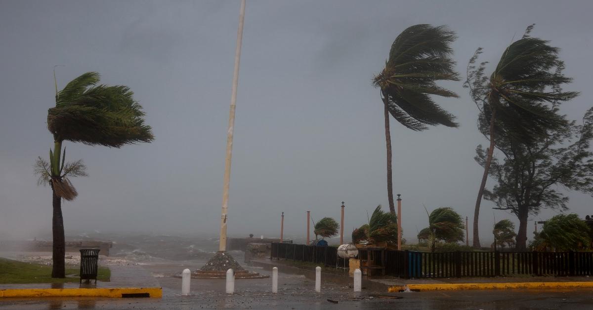 Hurricane Beryl winds in Jamaica on July 4, 2024. 