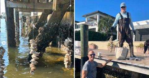 Officials collect oyster shells to create oyster gardens and improve the water quality of Lake Worth Lagoon. (Cover Image Source: Instagram | @westpalmbeachfishingclub)