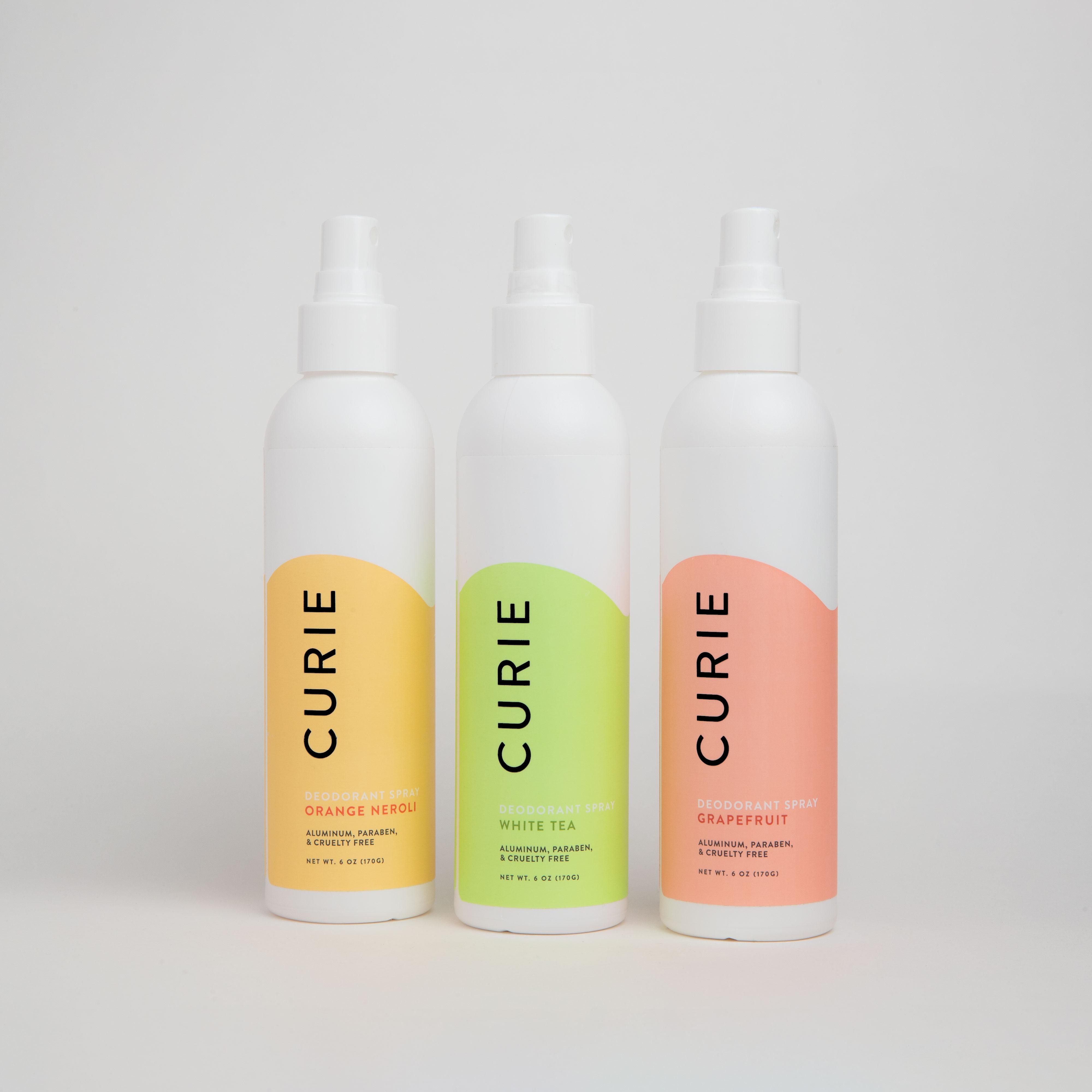 curie strongest natural deodorants