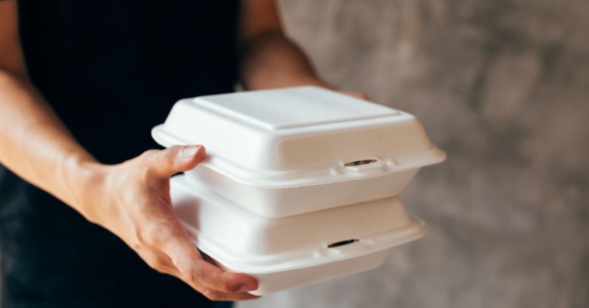 Chemicals in biodegradable food containers can leach into compost
