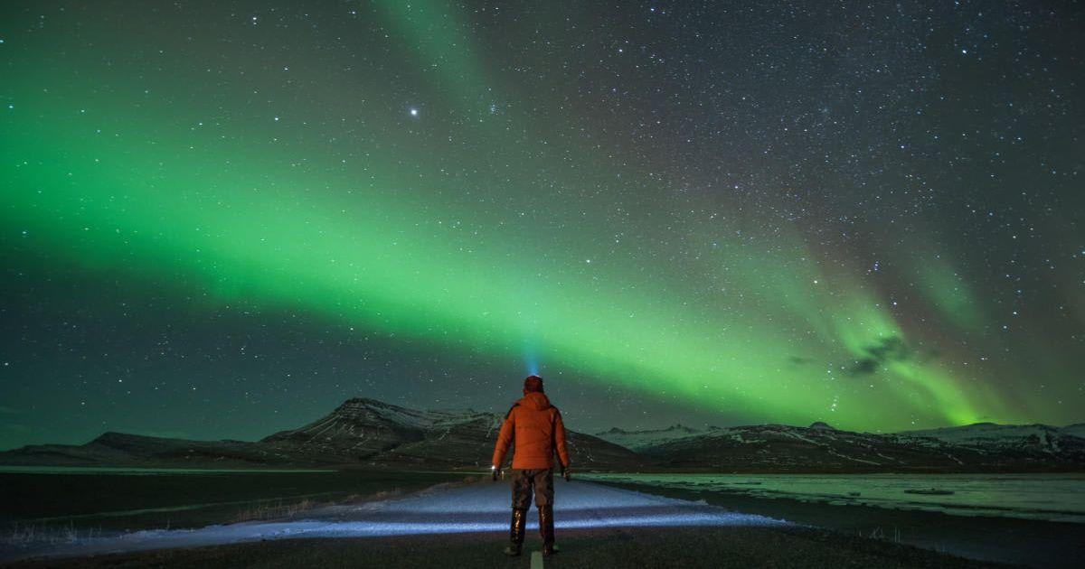 A man watching the Northern Lights. (Representative Cover Image Source: Getty Images | Sarawut)