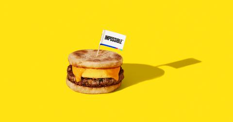 impossible foods burger shelves