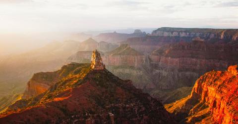 Stunning view of Grand Canyon National Park sparkling in sunlight (Representative Cover Image Source: Getty Images | Gary Yeowell)