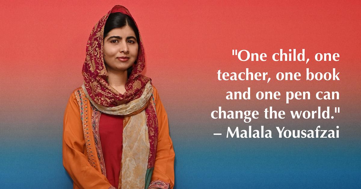 Malala quotes about peace activism and more