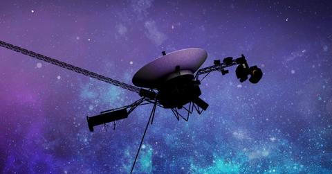 The Voyager 1 spacecraft is pictured.