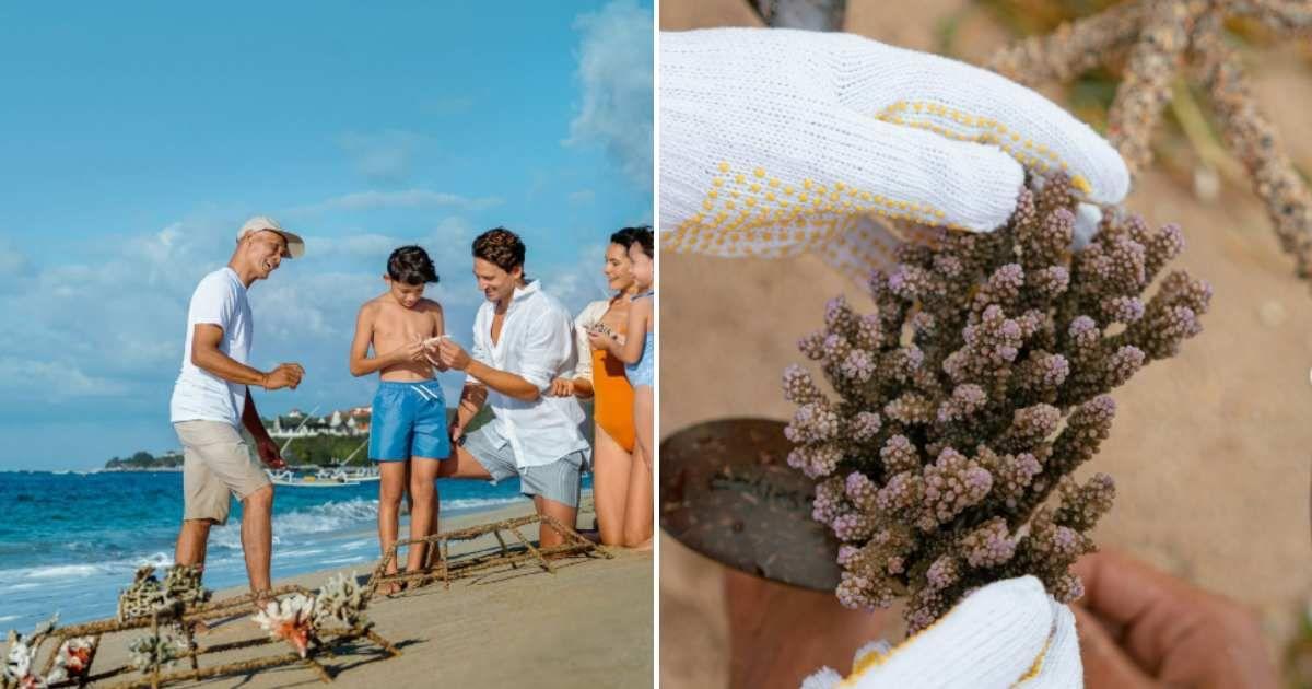 St. Regis Bali Resort establishes a programme to save the coral reefs near its shore. (Cover Image Source: Instagram | @stregisbali)
