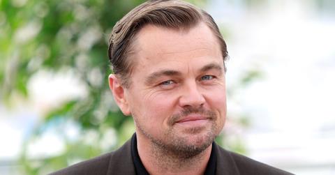Actor Leonardo DiCaprio smiles at the camera.