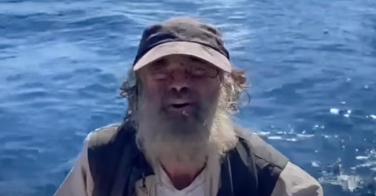 An Australian sailor and his dog were lost at sea for months.