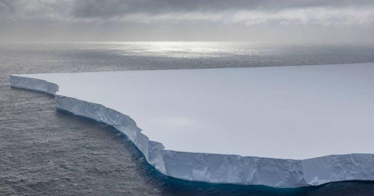 An aerial view of Iceberg A23a. (Representative Cover Image Source: Getty Images | UK MOD Crown Copyright)