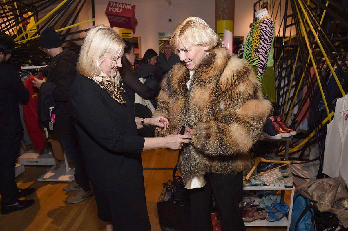 Ladies shopping at a Housing Works Thrift Store in NYC