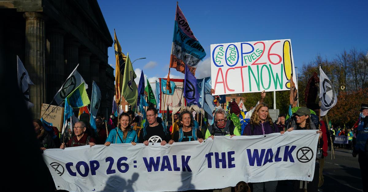 Climate Activists at COP26