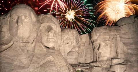 Fireworks behind Mount Rushmore (Cover Image Source: Getty Images | Thinkstock Images)