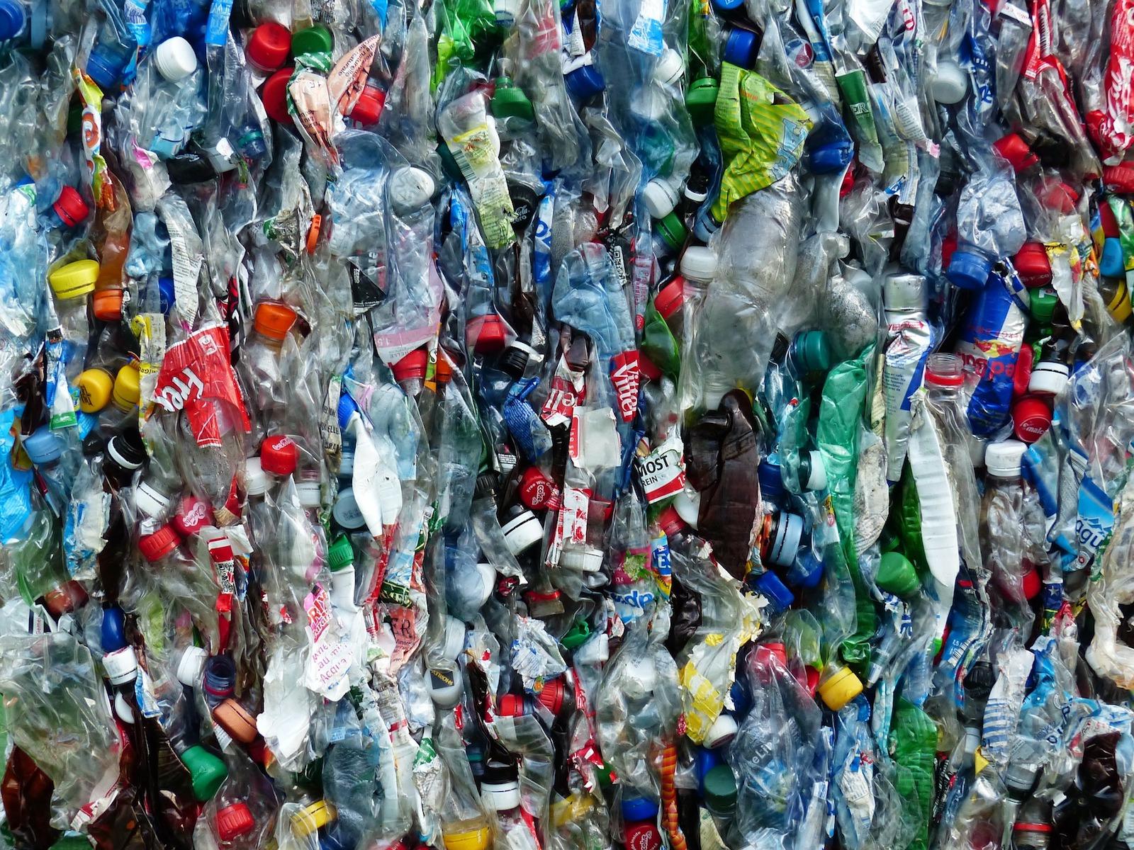 plastic bottles _