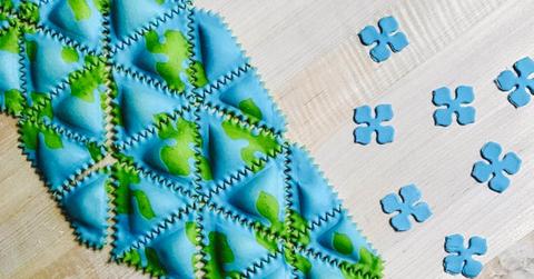 salty seattle coloured pasta