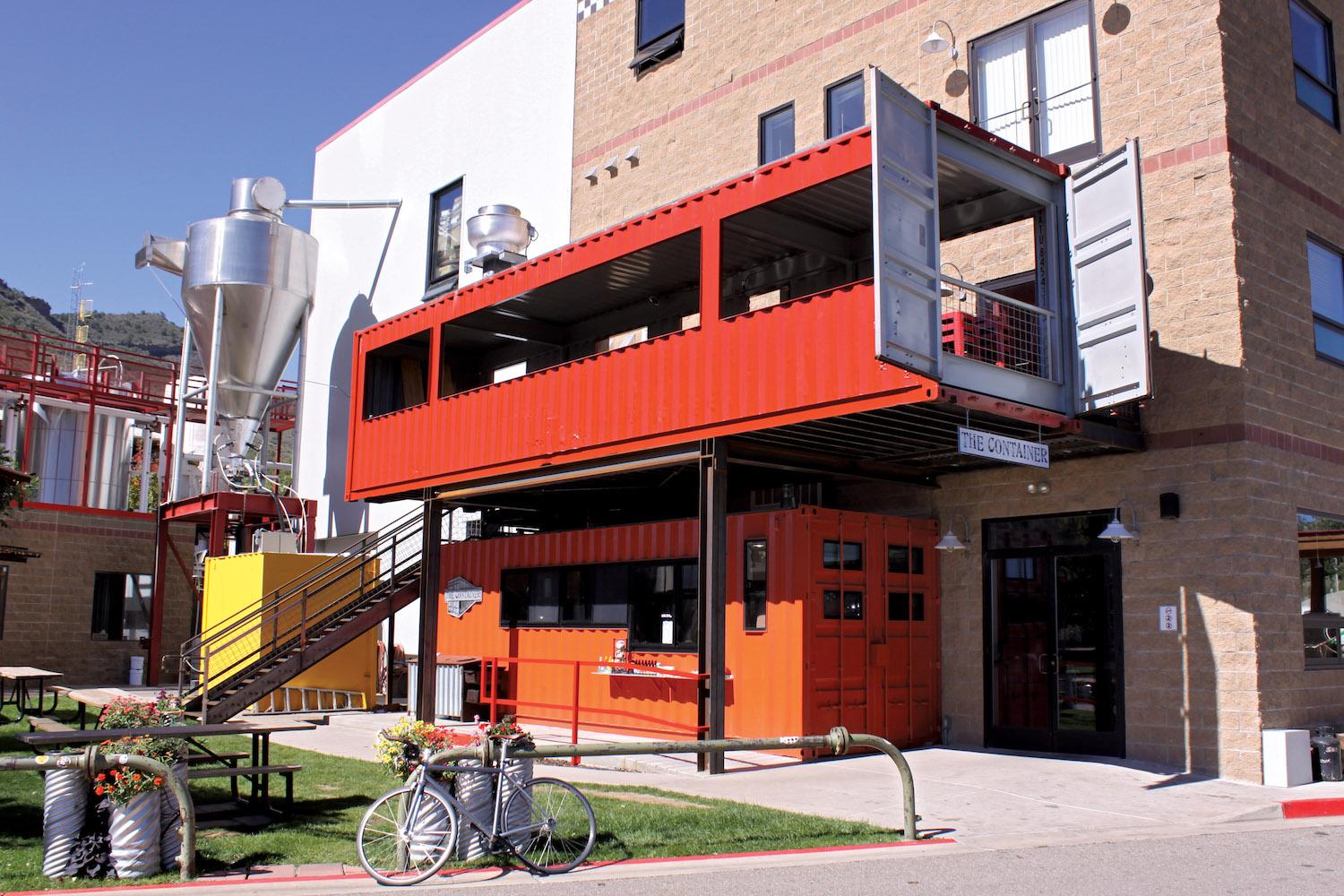 Shipping Container for Restaurant