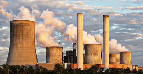 power plant carbon exhaust