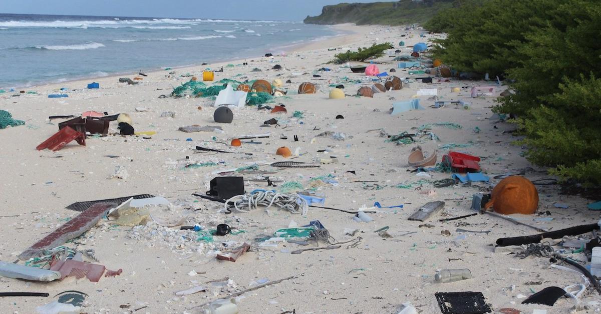 Island has zero people living there but over 38 million pounds of trash