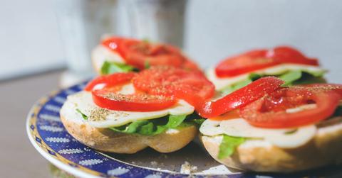 food vegetables meal breakfast