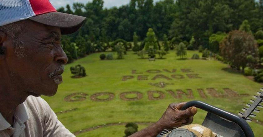South Carolina Man Creates Massive Garden From 300 Recycled Plants