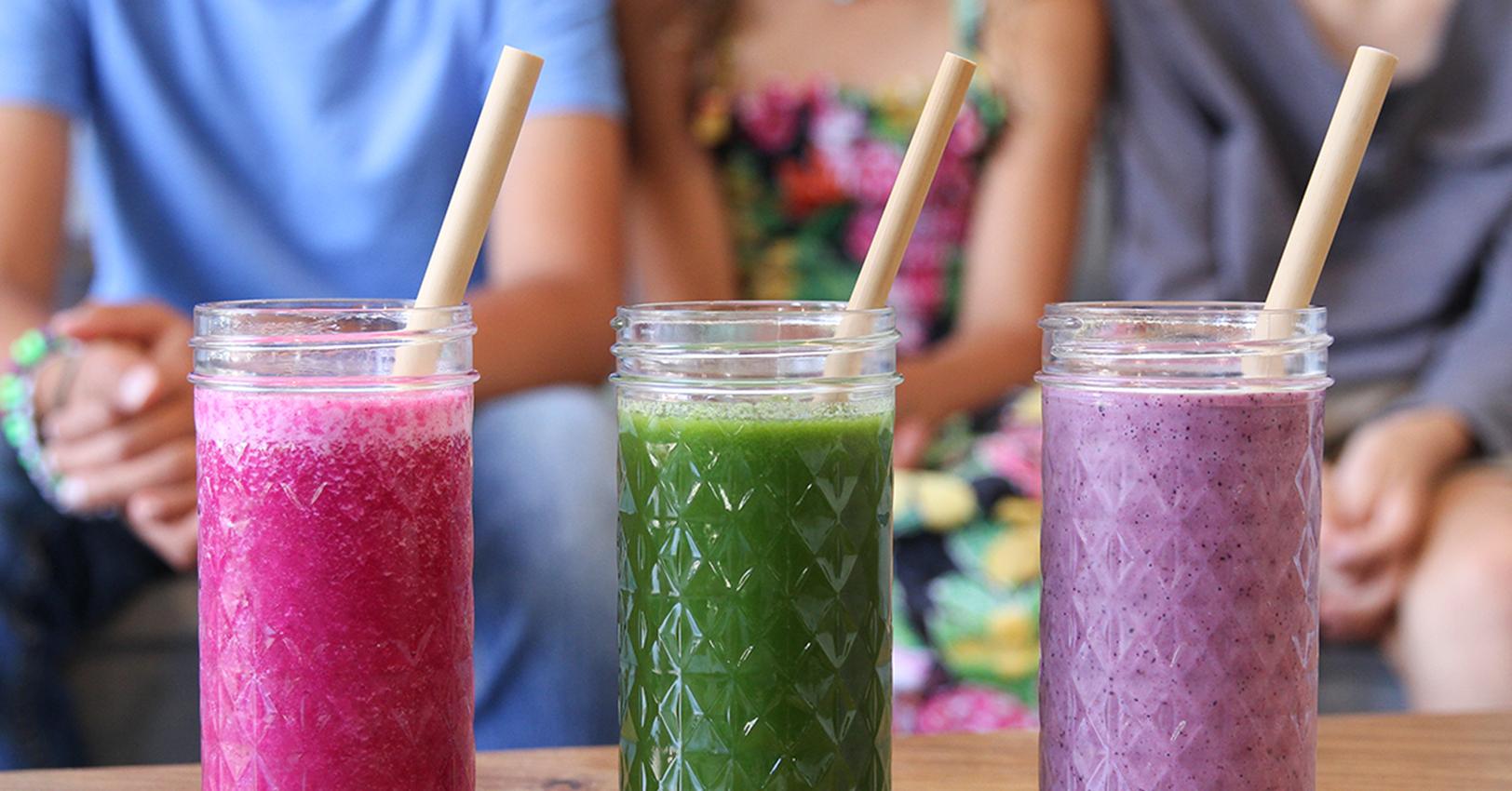 Reusable Plastic-Free Glass Straw, by Strawesome - Smoothie Width