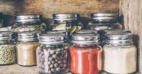 spices jars