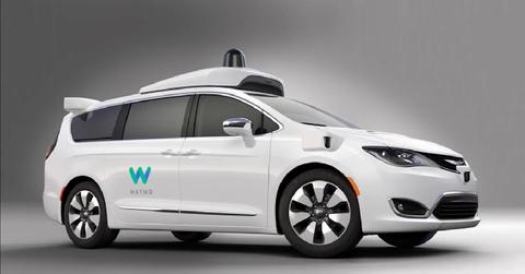 waymo chrysler