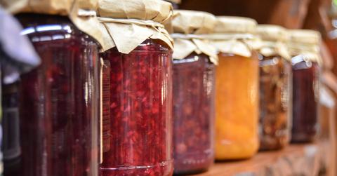 jam jars preserves