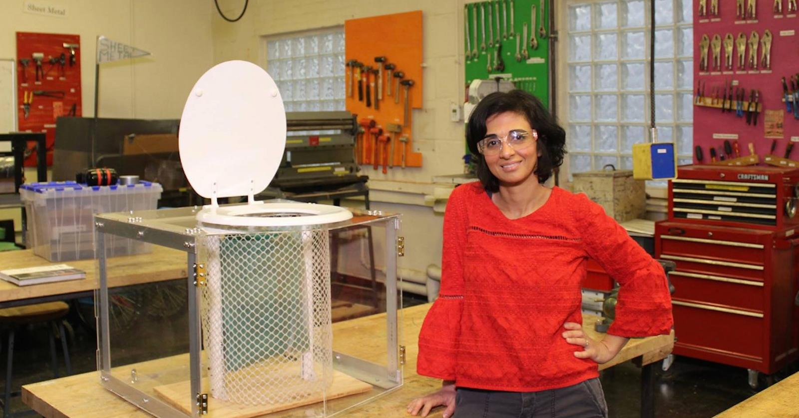 ChangeWATER Labs' Toilet Provides Safe Sanitation Without Plumbing