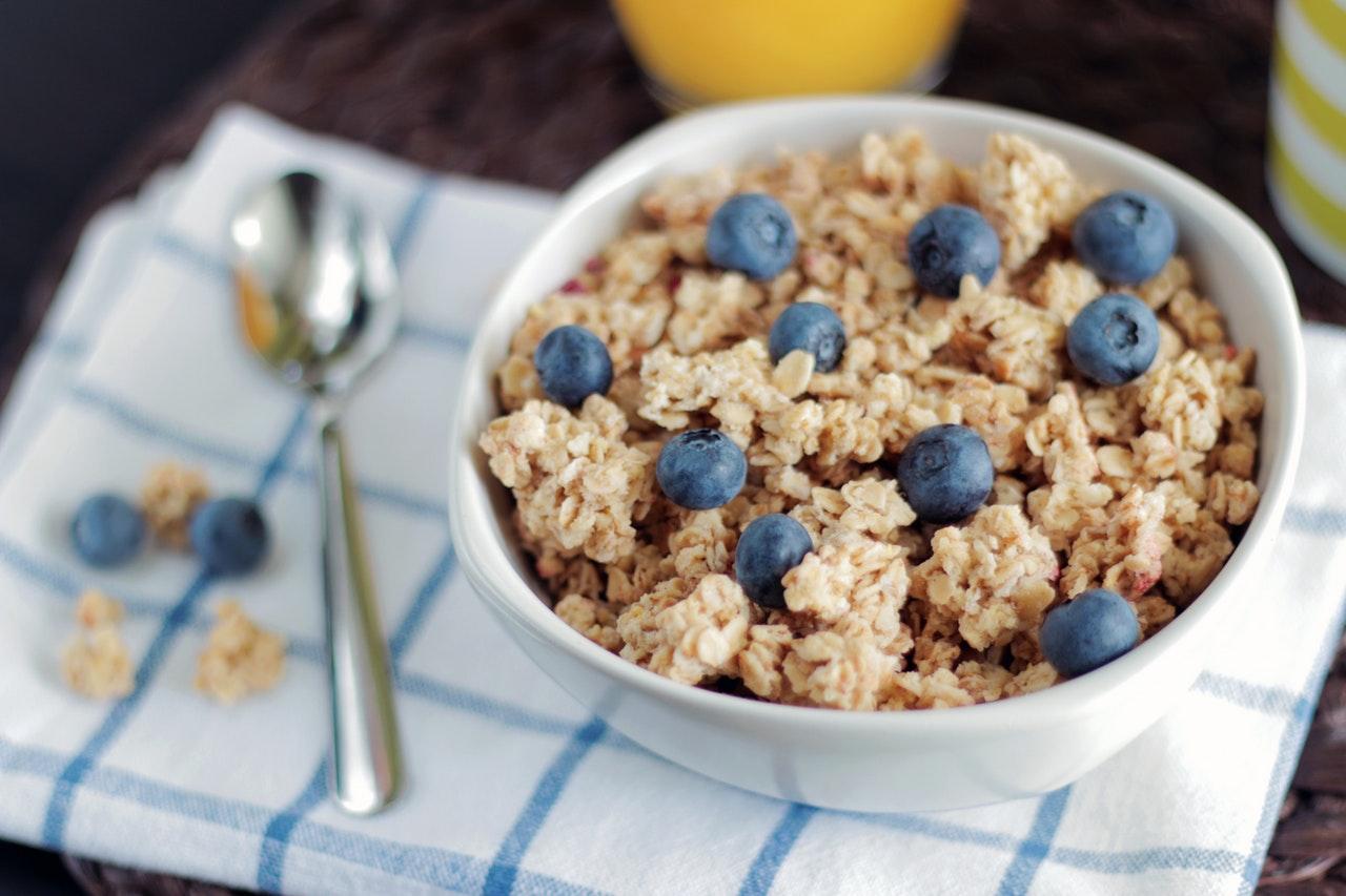 oatmeal blueberries