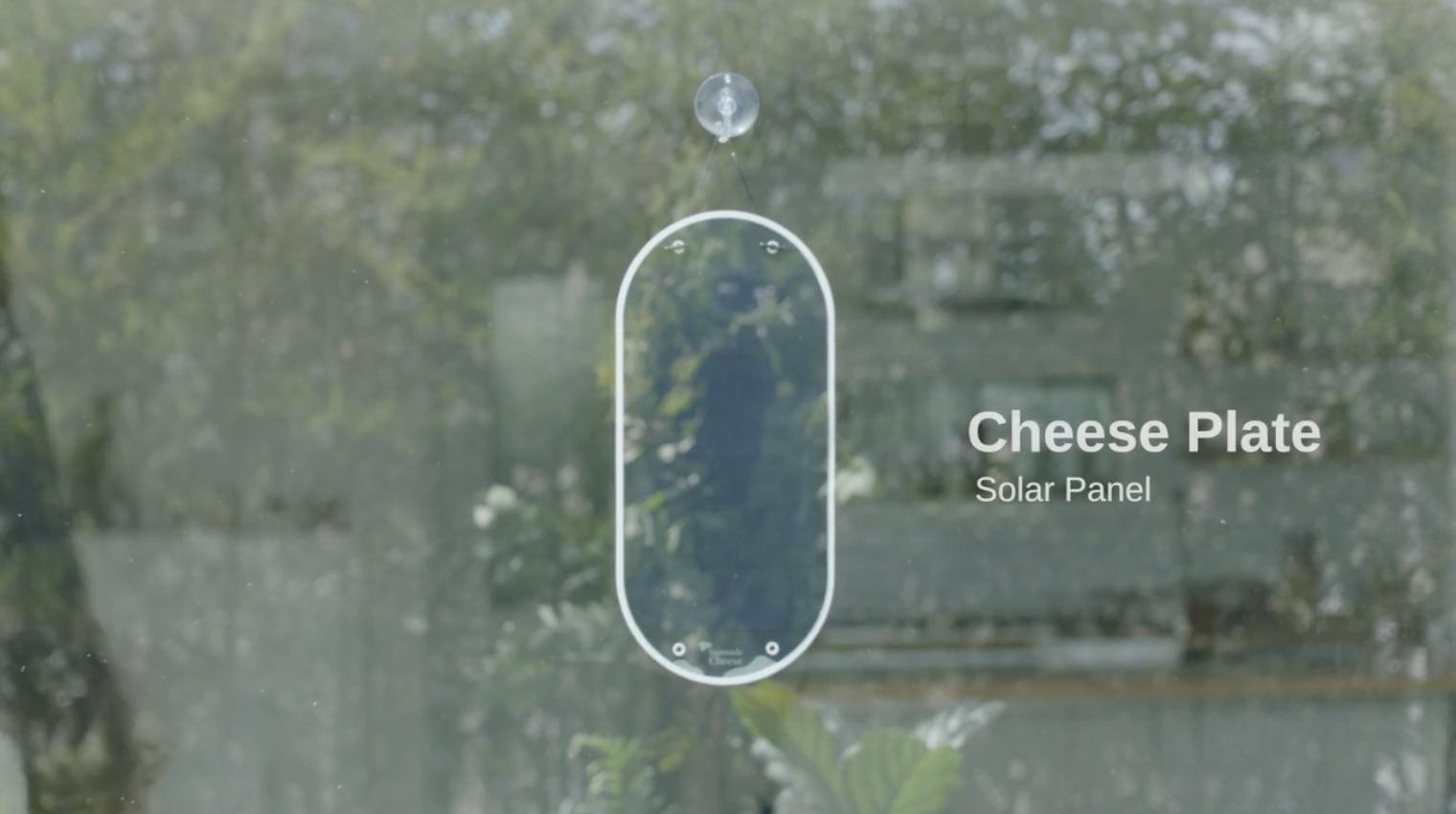 sundmadecheesesolarpanel