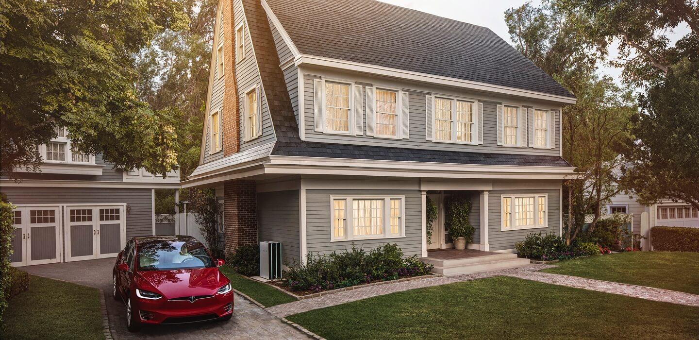 tesla roof