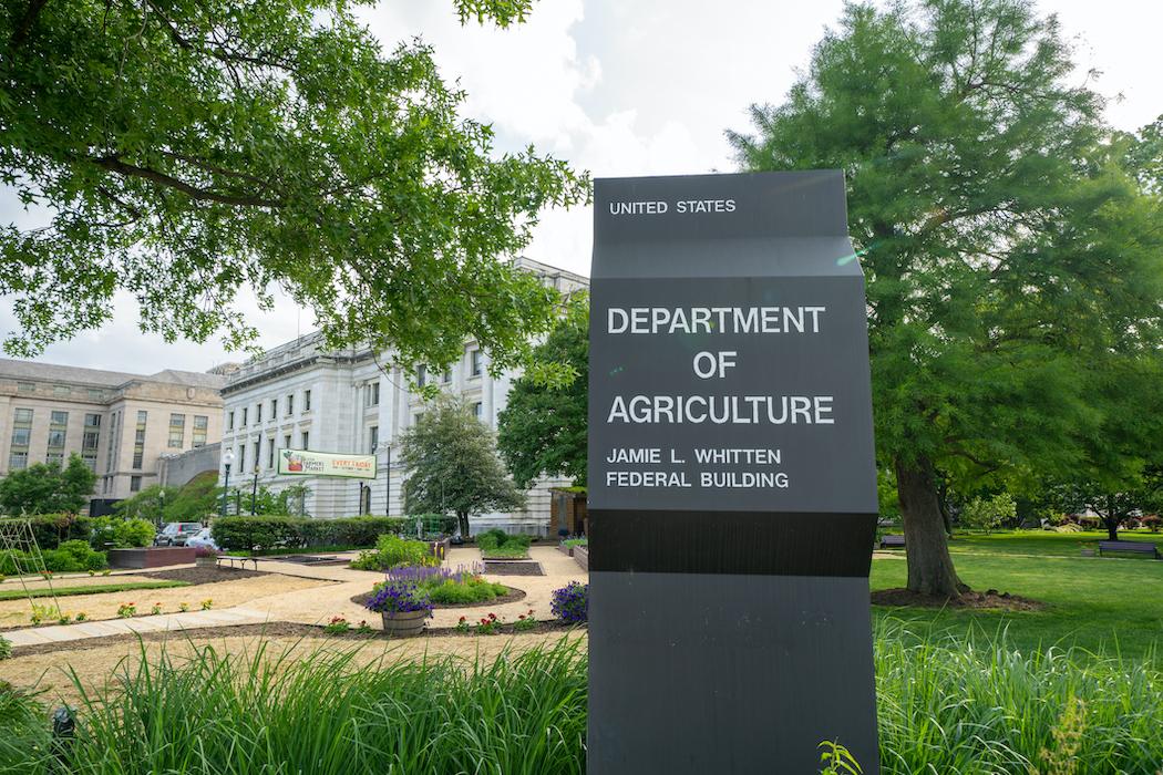 The USDA building