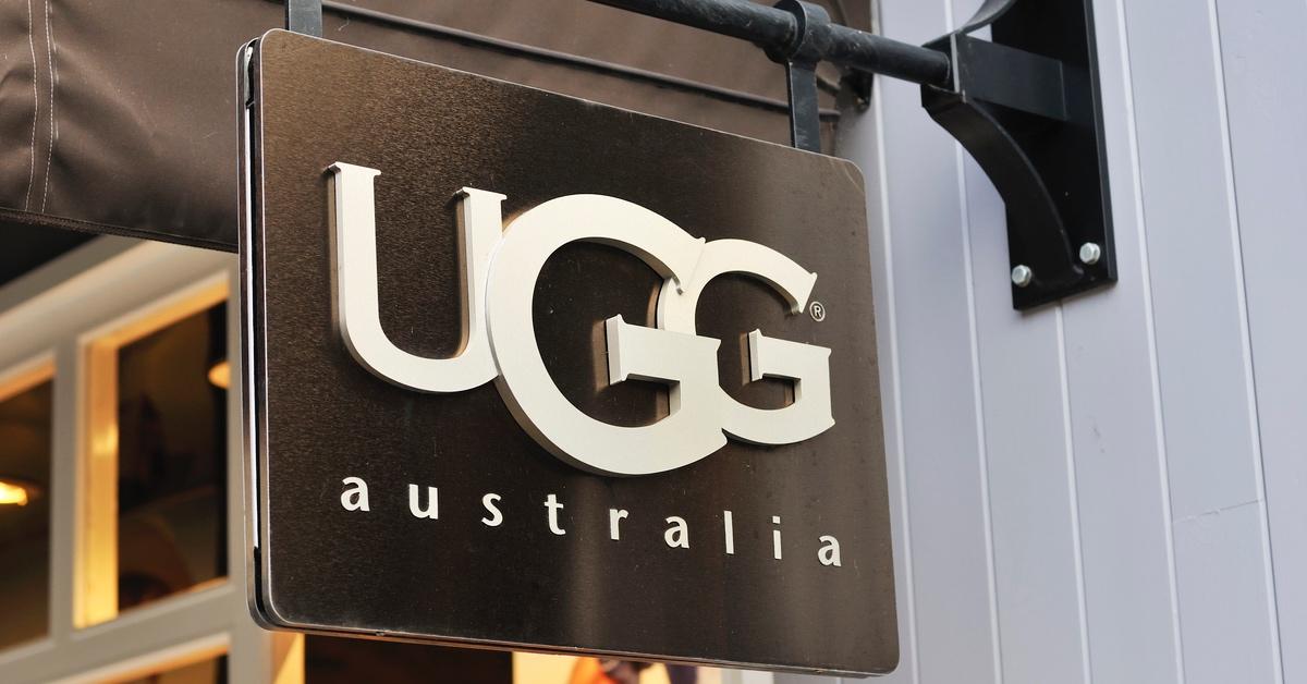 UGG store sign.