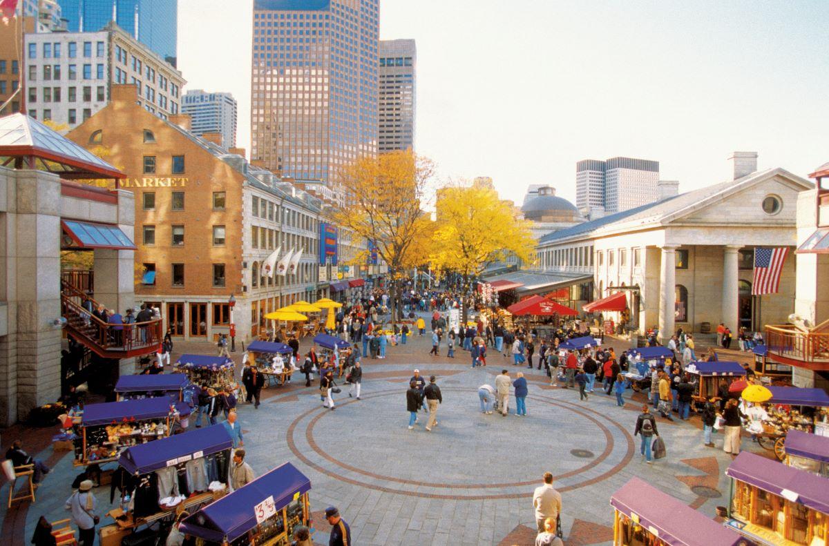 Quincy Market in Boston